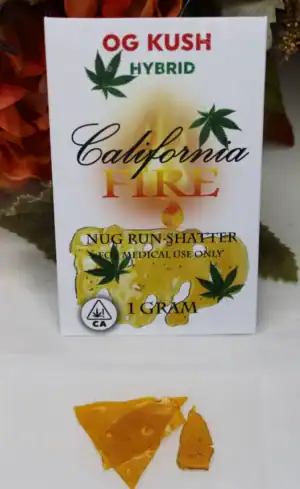 OG Kush Strain Shatter –Indica Dominant Hybrid