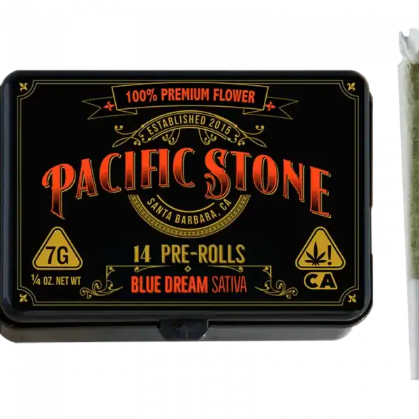 Pacific Stone – Blue Dream – 7ct Infused Pre Rolls
